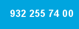 932 255 74 00